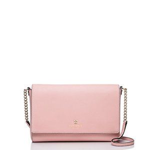 KATE SPADE Charlotte Street Alek Flap Crossbody - Rose Jade, NWT